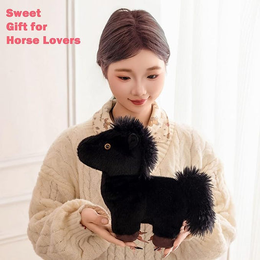 Stuffed Animal Cute Horse Plush Soft Plushies Toys.