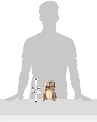 World Miyoni Grey Squirrel Plush.