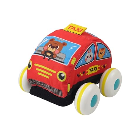 Toy Bus Soft Plush Vehicle Toys.