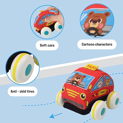 Toy Bus Soft Plush Vehicle Toys.