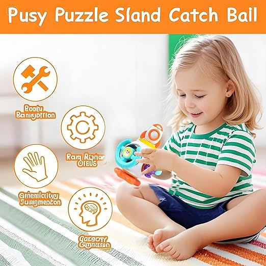 Sensory Toys Ball,Multi-functional handball ,Airplane Plane Car Travel Toys